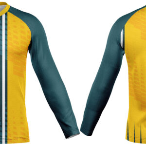 V-Neck Long Sleeve Soccer Shirt | Raglan Sleeves