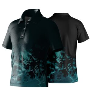 Unisex Golf Shirt | Birdseye | Camo Design