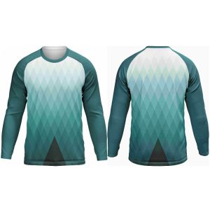 Mens Athletic Crew Neck Long Sleeve T-Shirt | Raglan Sleeve