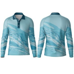 Fishing Golfer Long Sleeve | Raglan Sleeve