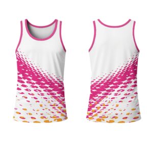 Mens Athletic Crew Neck Vest | Normal Back