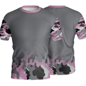 Kid’s Short Sleeve Crew Neck T-Shirt | Sport Tec | Camo Design