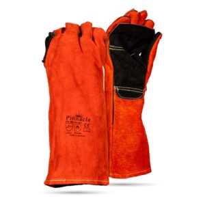 Superweld Red Glove Black Palm 8'' Elbow - Pack Of 12 Pairs