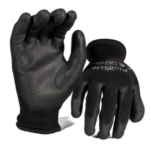 Black PU Palm Coated Glove Size 10 - Pack Of 12 Pairs