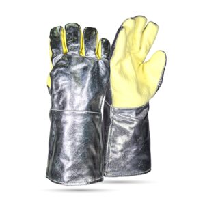 Aluminium Kevlar Fire/Heat Resist Glove - Pack Of 12 Pairs