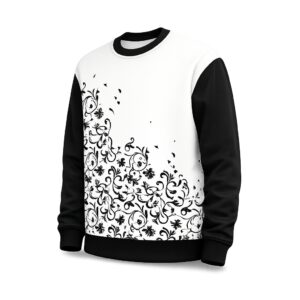 Dye Sublimated Stretch Fleece Crew Neck Sweater