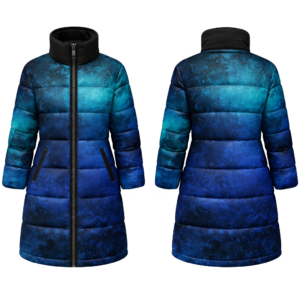 Kid's Dye Sublimated Micro Active Long Puffer Jacket