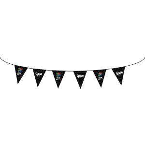 Triangular Pennants. Single sided, PVC