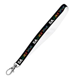 Satin Lanyard S/Sided Print with Snap Hook 20 x 950mm