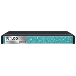 B.YOND LITHO Shelf Strips (Single Sided Silver) 1100 x 32mm