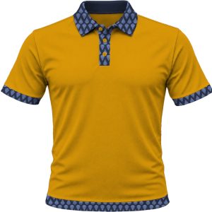 19Ten Unisex Golf Shirt, Fitted Short Sleeve, Birdseye