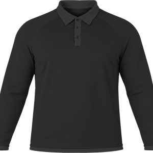 +27 Unisex Golf Shirt, Raglan Long Sleeve, Birdseye