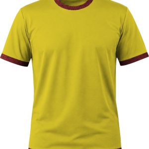 19Ten Kiddies Crew Neck T-shirt, Fitted Short Sleeve, Reverse Birdseye
