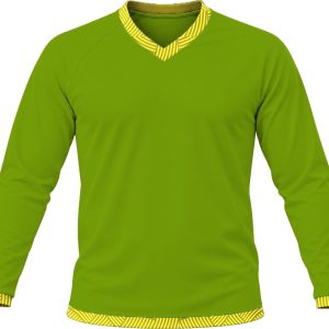 19Ten Ladies V-Neck T-shirt, Raglan Long Sleeve, Birdseye
