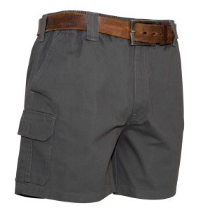 Men's Elasticated Stretch Canvas Mountain Shorts