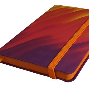 A5 Arden Fire Red Cover Design Notebook