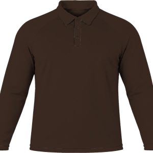 +27 Ladies Golf Shirt, Raglan Long Sleeve, Birdseye