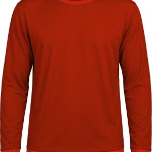 +27 Ladies Crew Neck T-shirt, Raglan Long Sleeve, Birdseye