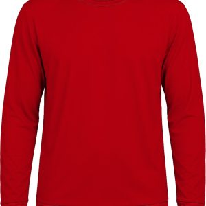 +27 Ladies Crew Neck T-shirt, Raglan Long Sleeve, Reverse Birdseye