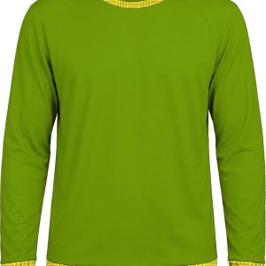 19Ten Ladies Crew Neck T-shirt, Raglan Long Sleeve, Birdseye