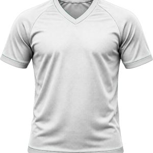 +27 Unisex V-Neck T-shirt, Raglan Short Sleeve, Birdseye
