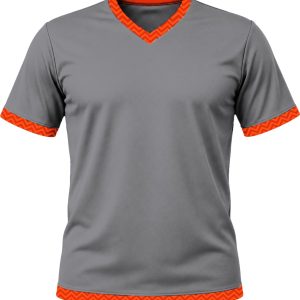 19Ten Kiddies V-Neck T-shirt, Fitted Short Sleeve, Birdseye