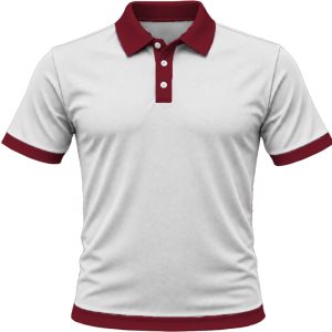 Ringer Ladies Golf Shirt, Fitted Short Sleeve, Birdseye