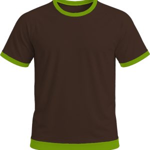 Ringer Unisex Crew Neck T-shirt, Raglan Short Sleeve, Birdseye