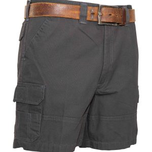 Men's Constructed Waistband Canvas Mountain Shorts