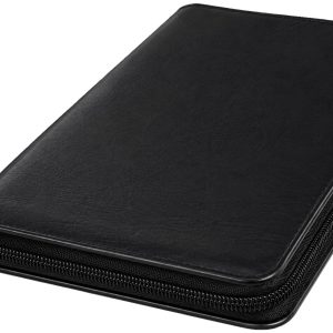 A5 Maven Metallic Zipper Notebook