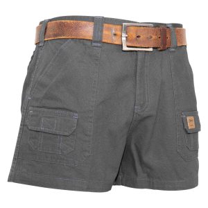 Men's Half Elasticated Canvas Shorties