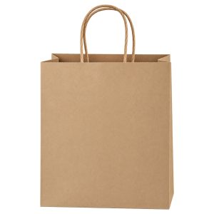 Oak Brown Paper Bag with Handles