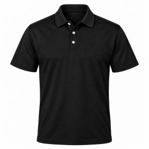Men's Yale Golf Shirt, Fitted Short Sleeve, 160g Cotton, Knitted Collar