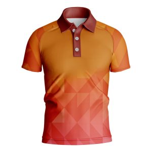 Dye Sub Men's Golf Shirt, Raglan Short Sleeve, Birdseye